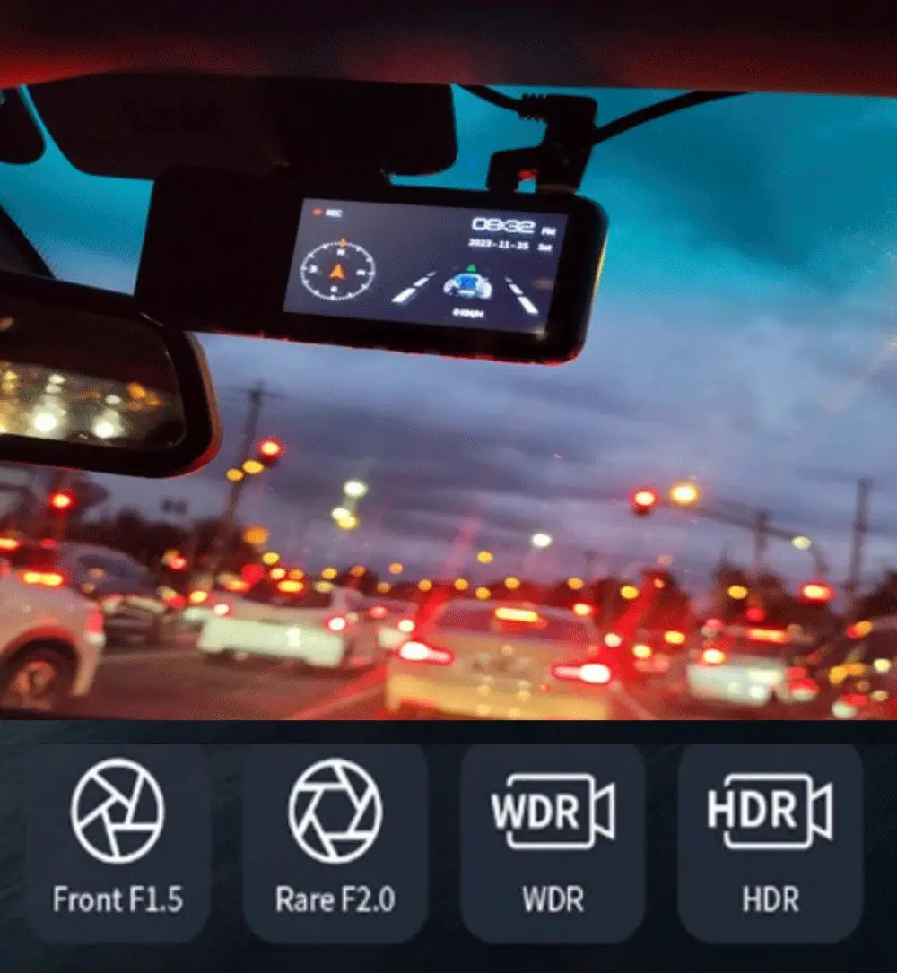 Redtiger Dashcam real photo