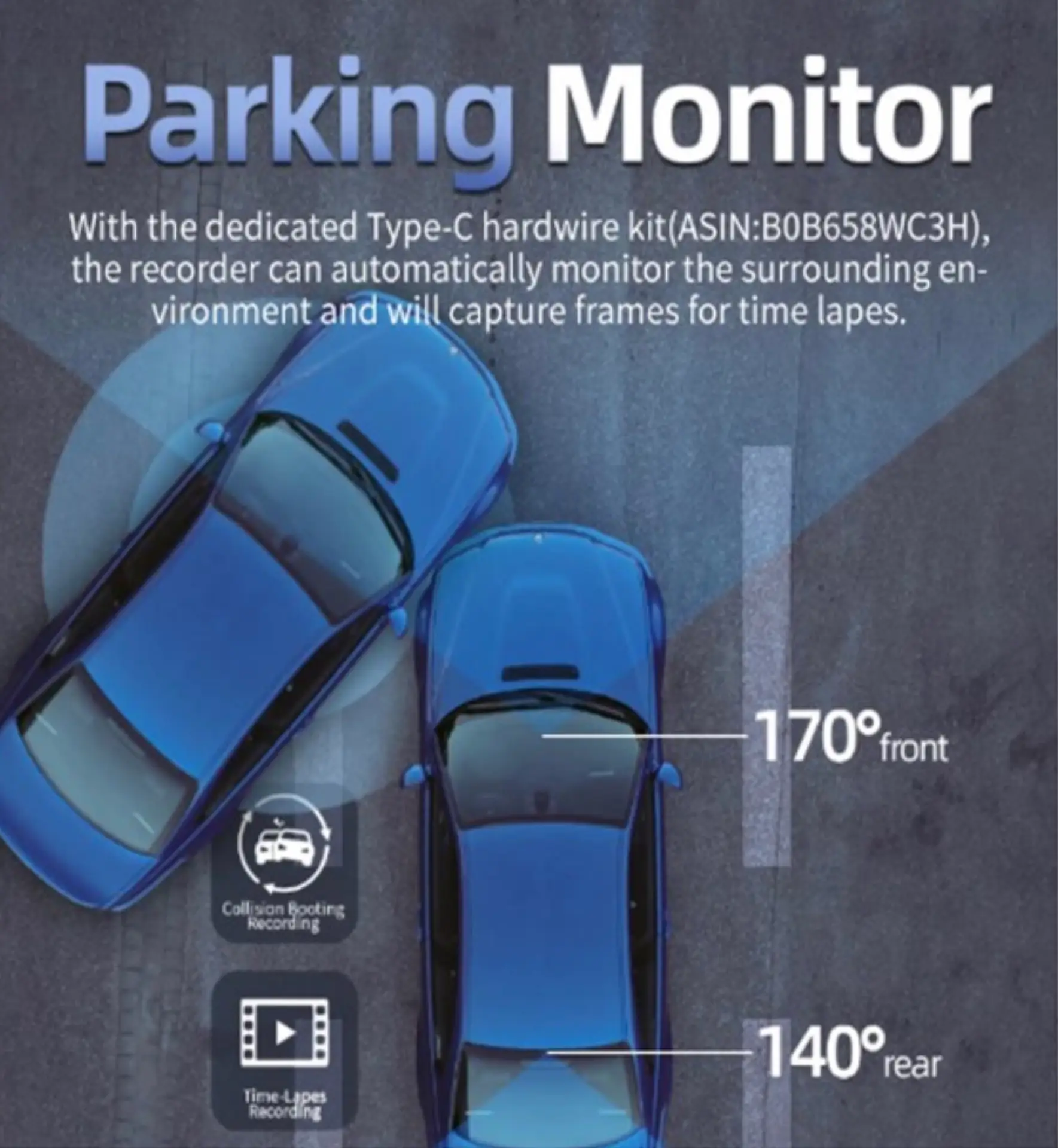 Redtiger F7N dashcam parking mode