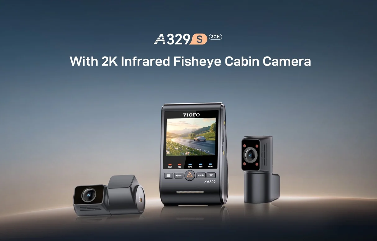 VIOFO A329S 3CH Dash Cam