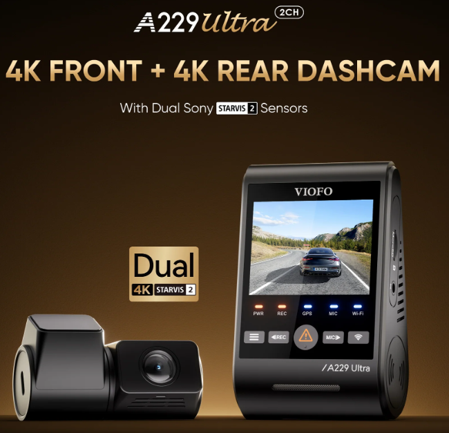 VIOFO A229 Ultra Dash Cam